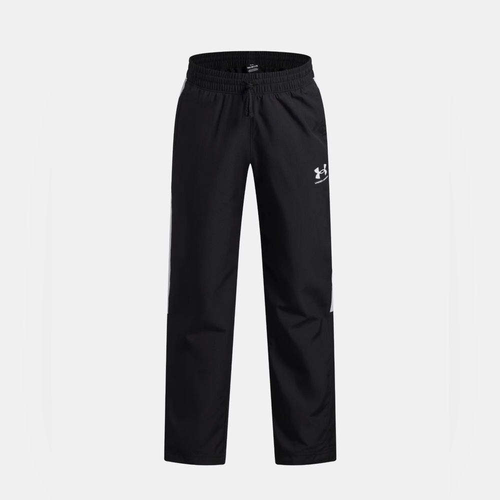Under Armour Boys Black Woven Pants large